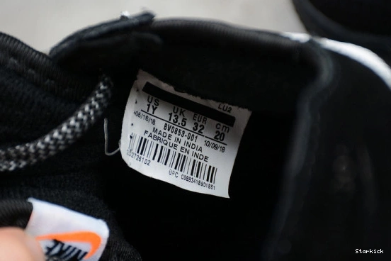  Air Black 1 Force O-W (TD) BV0853-001  Low 0802